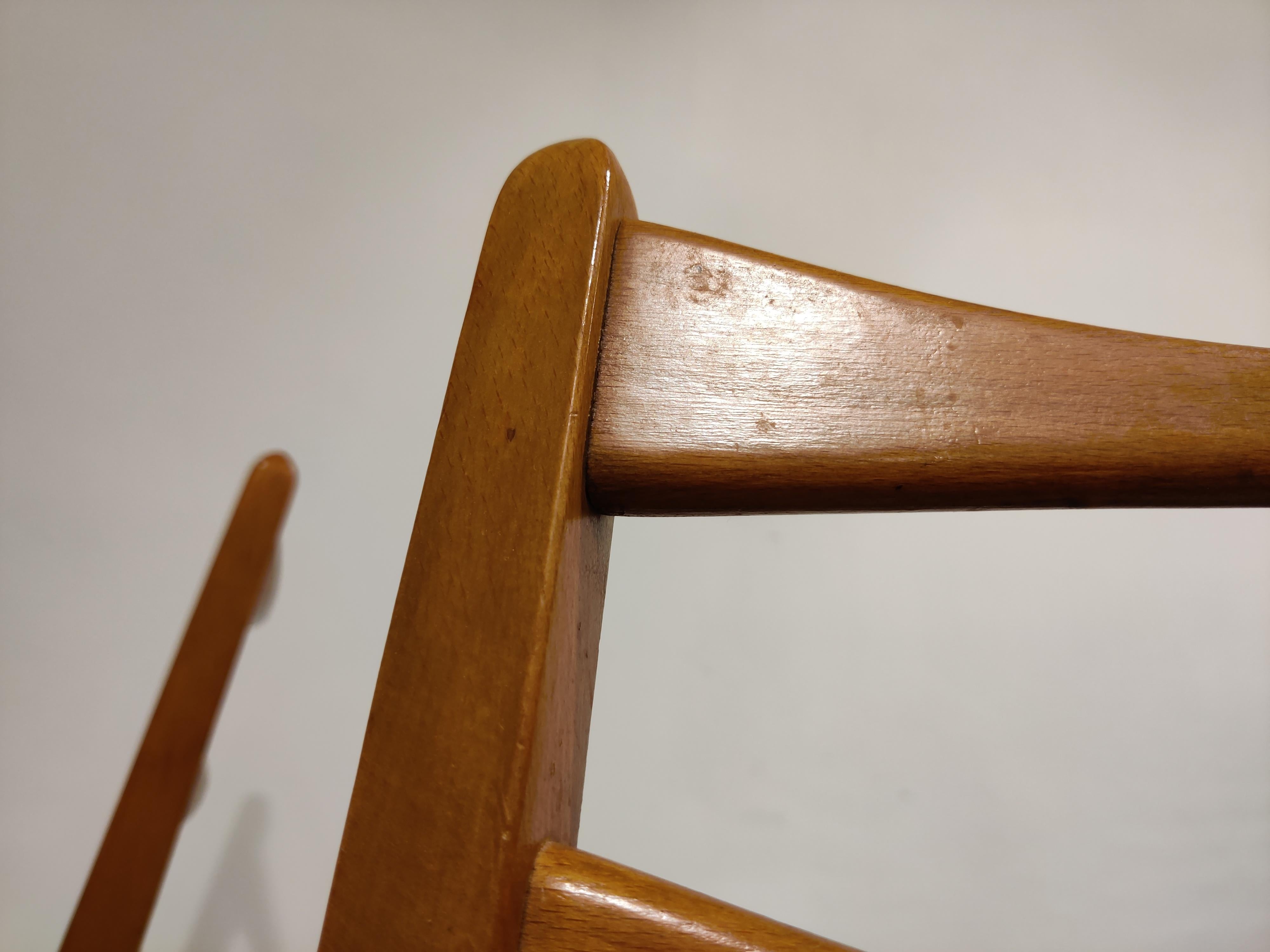 Mid-20th Century Set of 4 Vintage Dining Chairs, 1960s