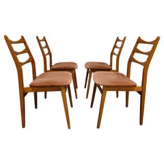 Set of 4 Vintage Dining Chairs, 1960s
