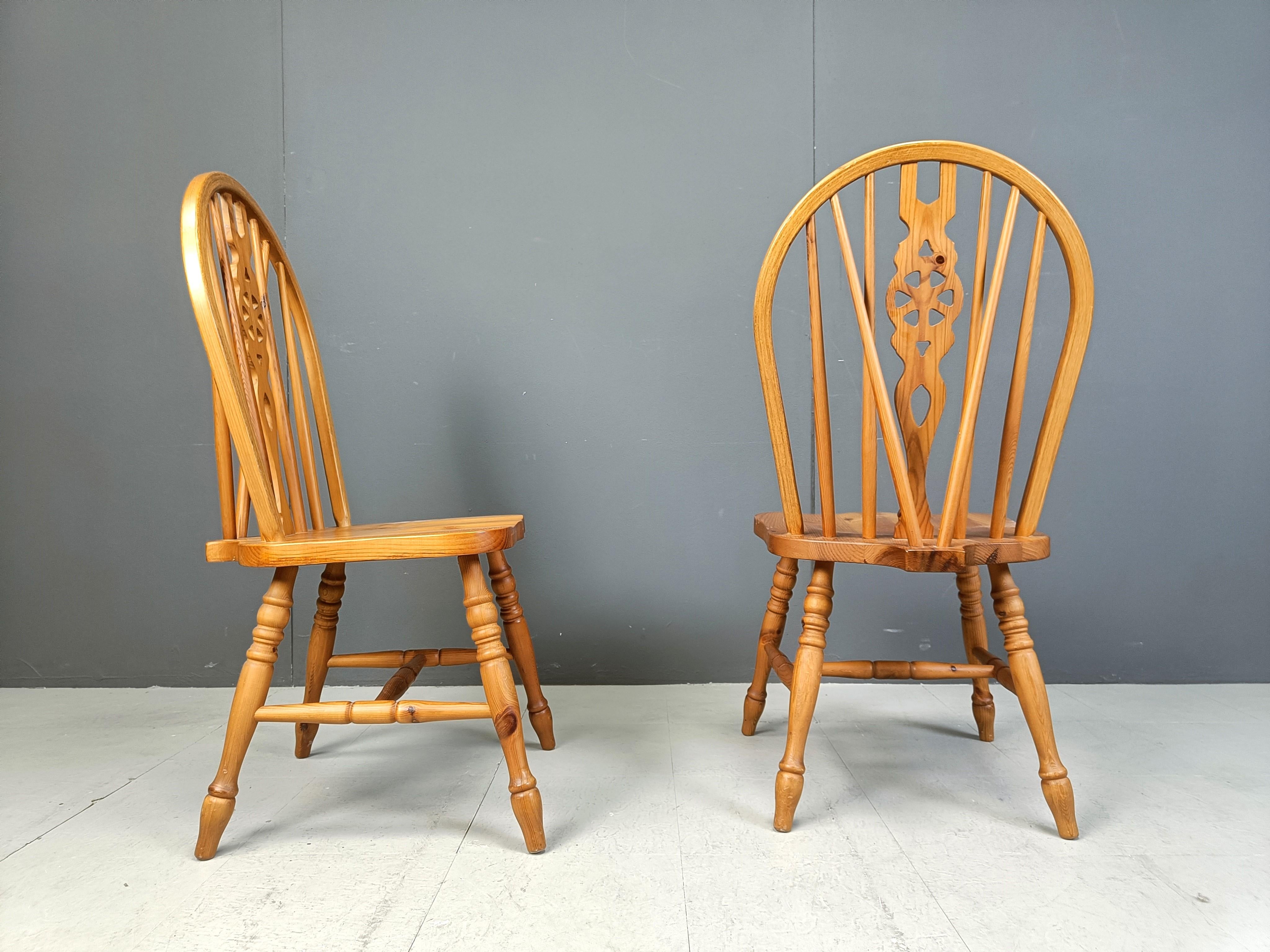 Set de 4 Vintage  Sillas de comedor Ercol , años 50 en venta 3