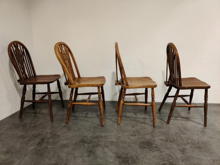 Set of 4 Vintage Ercol Dining Chairs, 1950s For Sale at 1stDibs ercol
