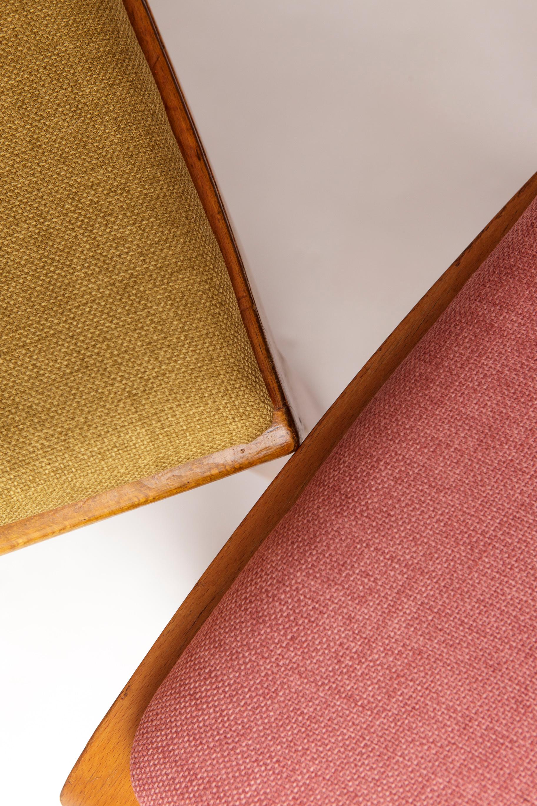 Satz von 4 Vintage Frankfurter Stühle - 1960er/1970er Jahre Deutsch Mid Century Buchenholz im Zustand „Gut“ im Angebot in Hannover, DE