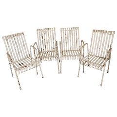 Set of 4 Vintage Garden Chairs