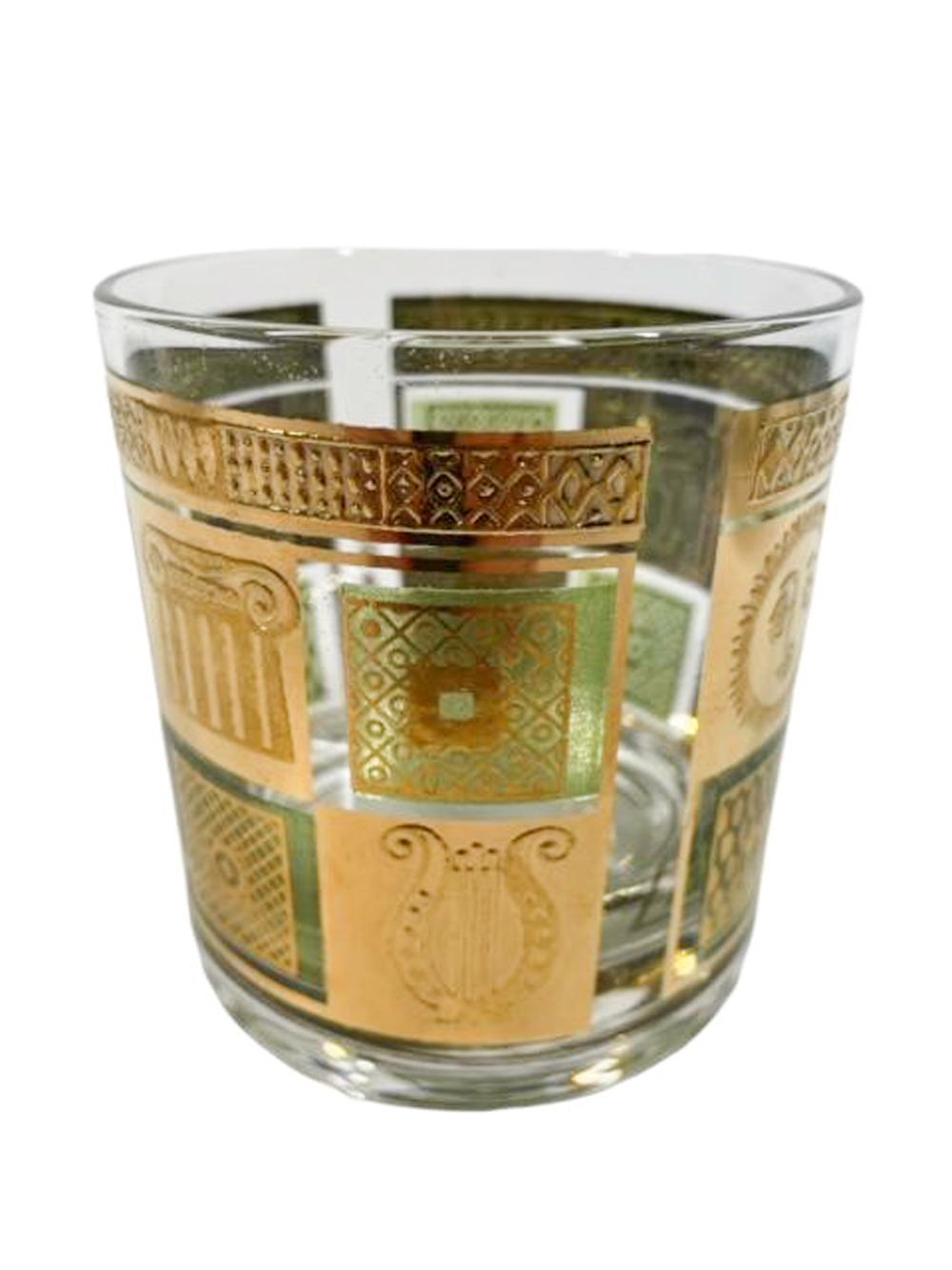 Lote de 4 copas de cristal Vintage Georges Briard 