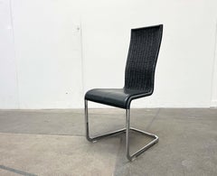 Satz von 4 deutschen Vintage B25 Gray Freischwingern von Tecta und Jean Prouve