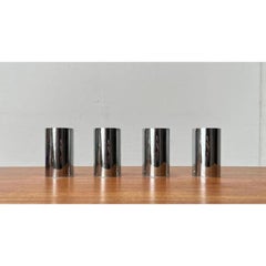 Satz von 4 Vintage German Space Age Minimalist Wand- oder Deckenlampen von Rzb