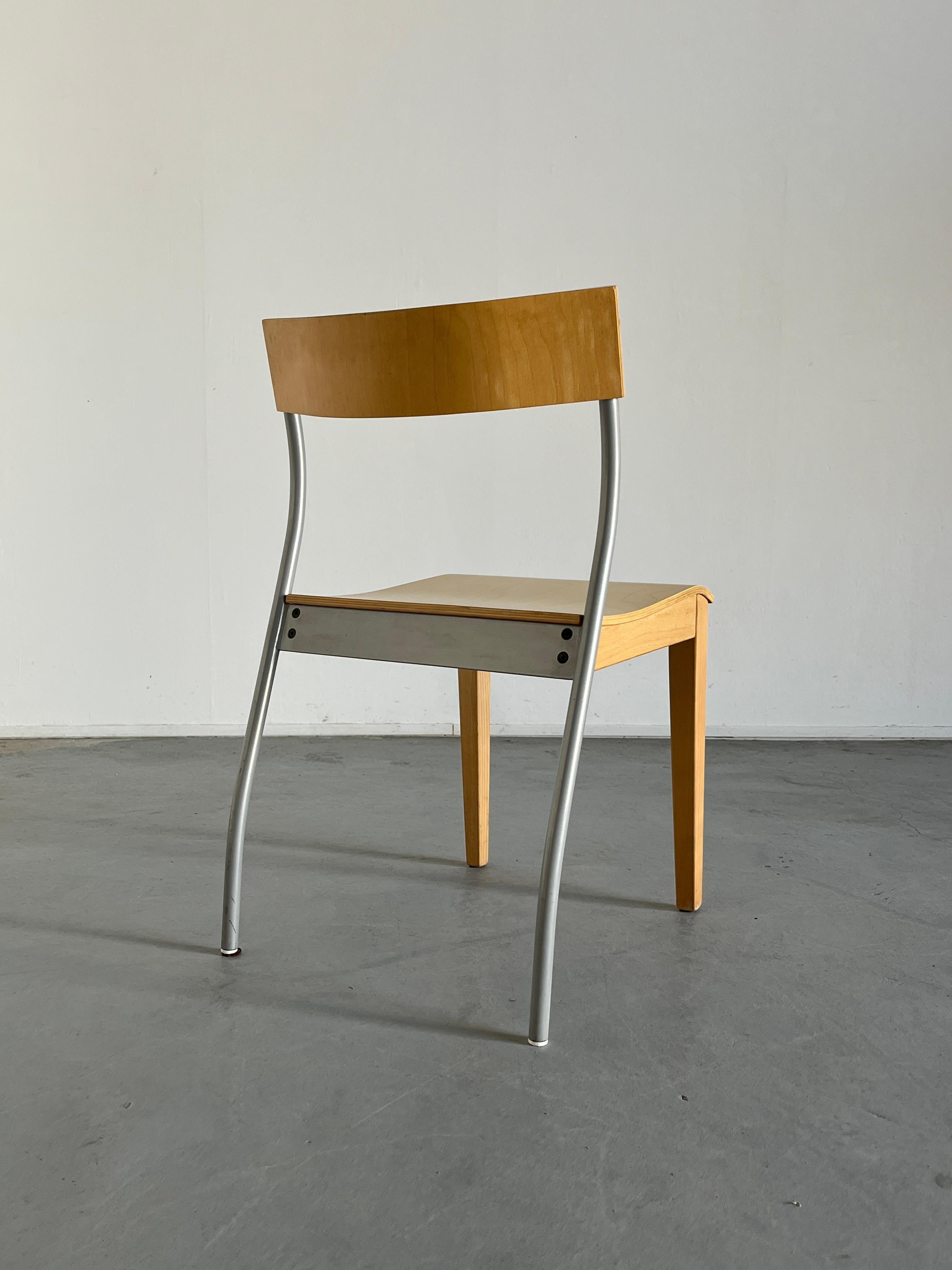 Satz von 4 postmodernen Ikea-Esszimmerstühlen „Nordisk“ im Vintage-Stil von Tina Christensen 5