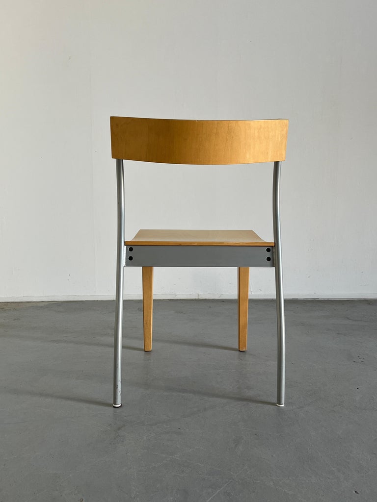 Set of 4 Vintage Ikea 'Nordisk' Postmodern Dining Chairs by Tina