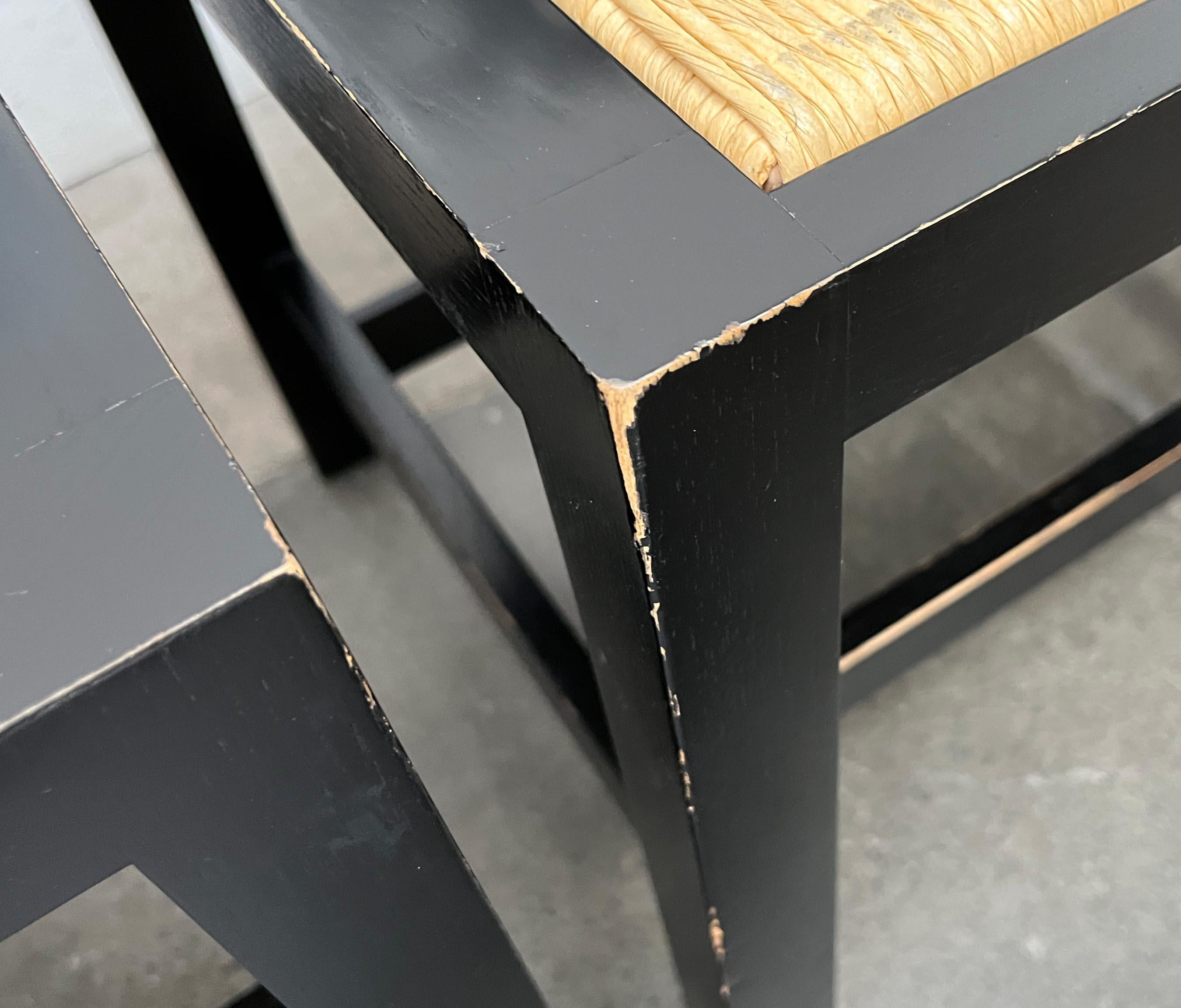 Satz von 4 italienischen 324 D. S. 3 Stühlen von Charles Rennie Mackintosh Cassina im Angebot 13