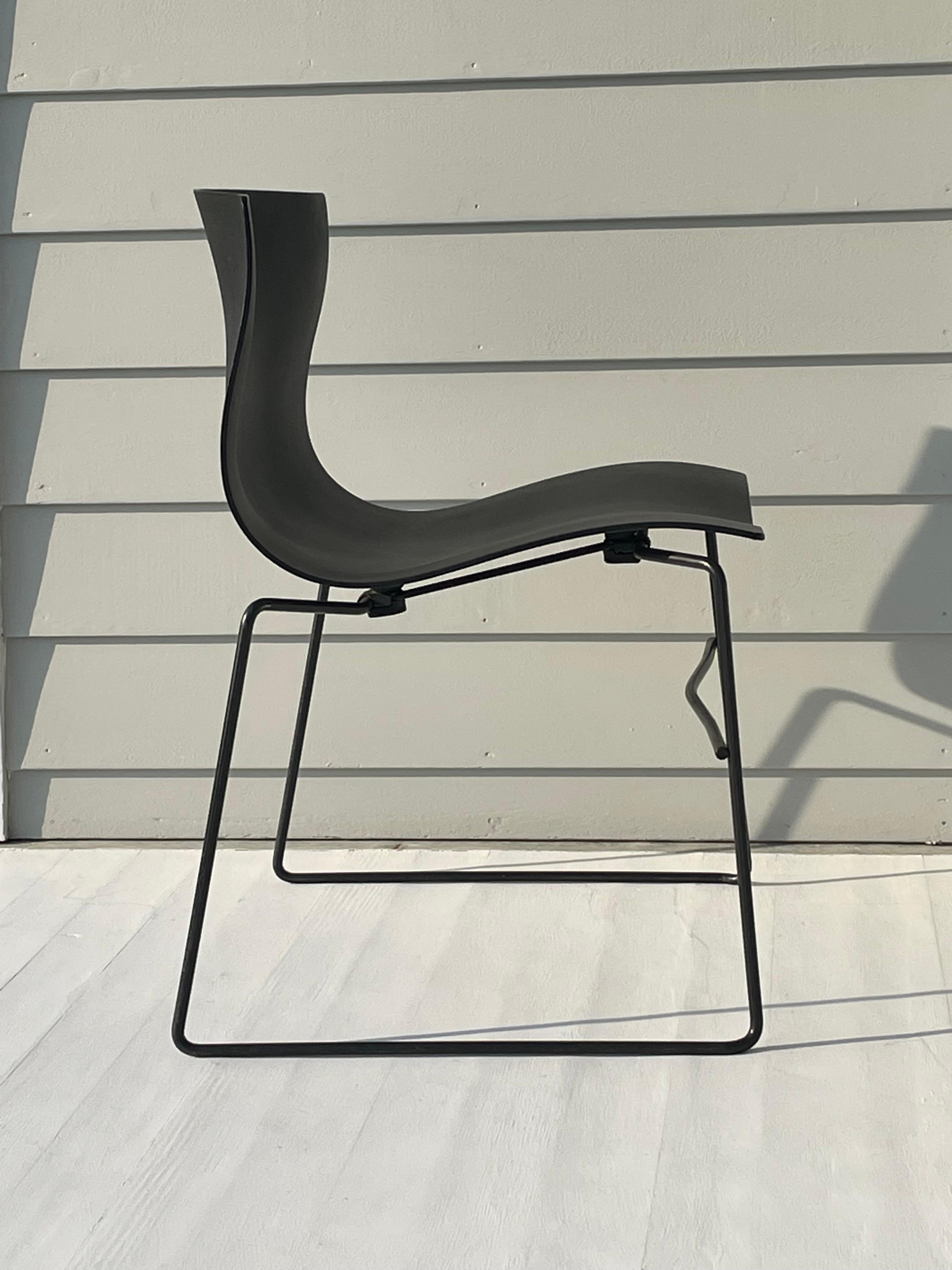 4er-Set Vintage Knoll Taschentuchstühle von Massimo and Lella Vignelli im Angebot 4