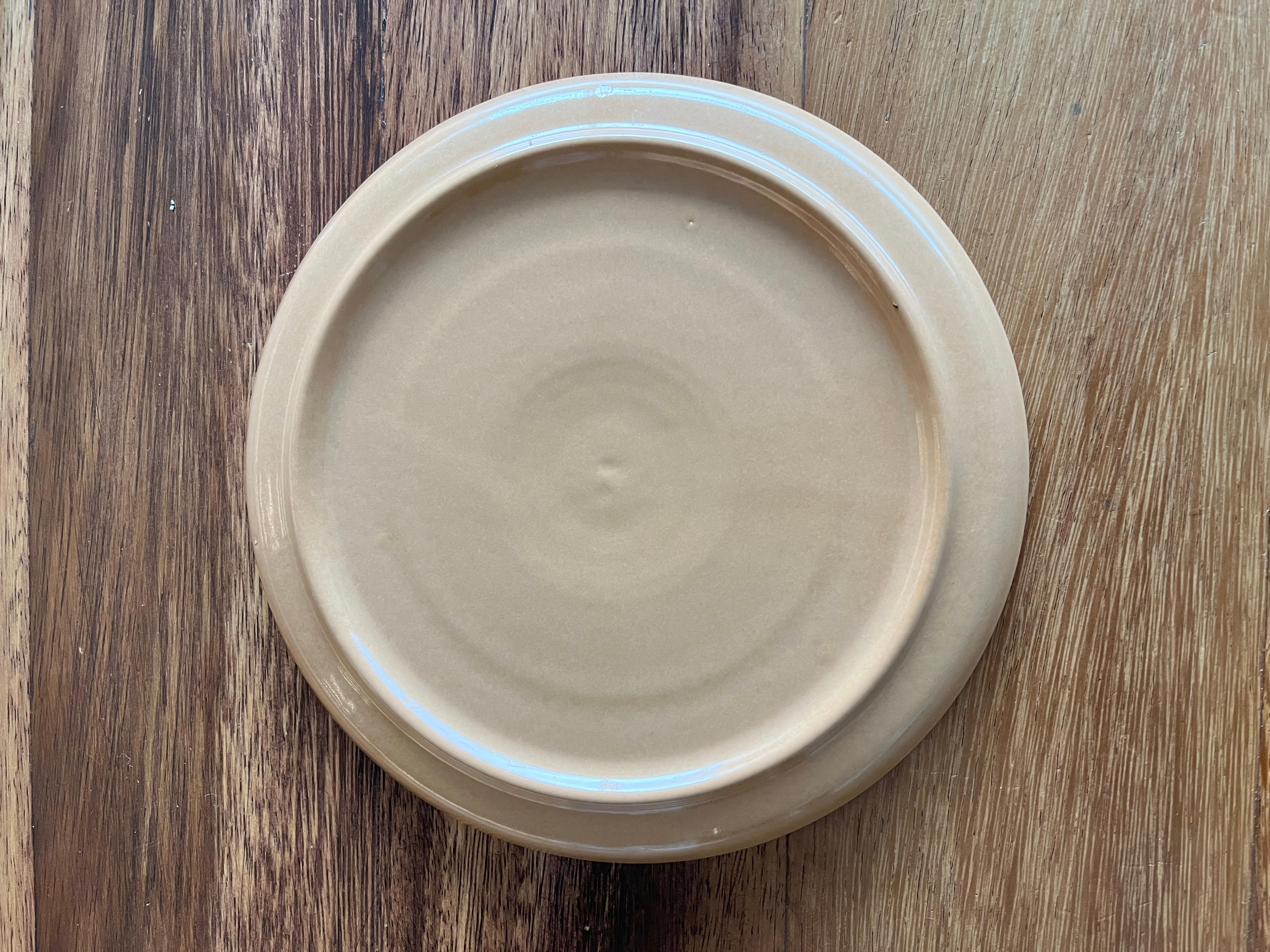 Set de 4 Platos de aperitivo divididos Vintage Le Creuset para sushi, tapas. Moderno de mediados de siglo en venta