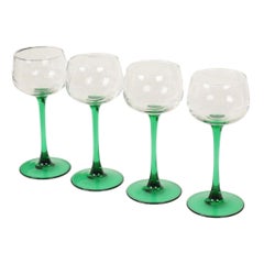 Set di 4 bicchieri da vino vintage Luminarc Alsace a stelo stretto Greene & Greene