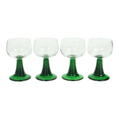 Lot de 4 verres à vin Luminarc Roemer Vintage France