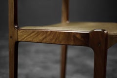 Set of 4 Vintage Midcentury Danish Leather Dining Chairs from Sax Møbelfabrik