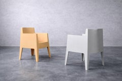 Set of 4 Vintage Mid-Century Italian Modern Atlantide Toy Plastic Chairs