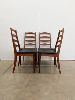 Set of 4 Vintage Mid Century Modern Dining Chairs by G Plan