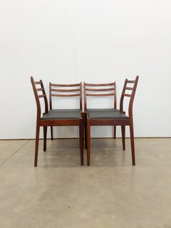 Set of 4 Vintage Mid Century Modern Dining Chairs by G Plan
