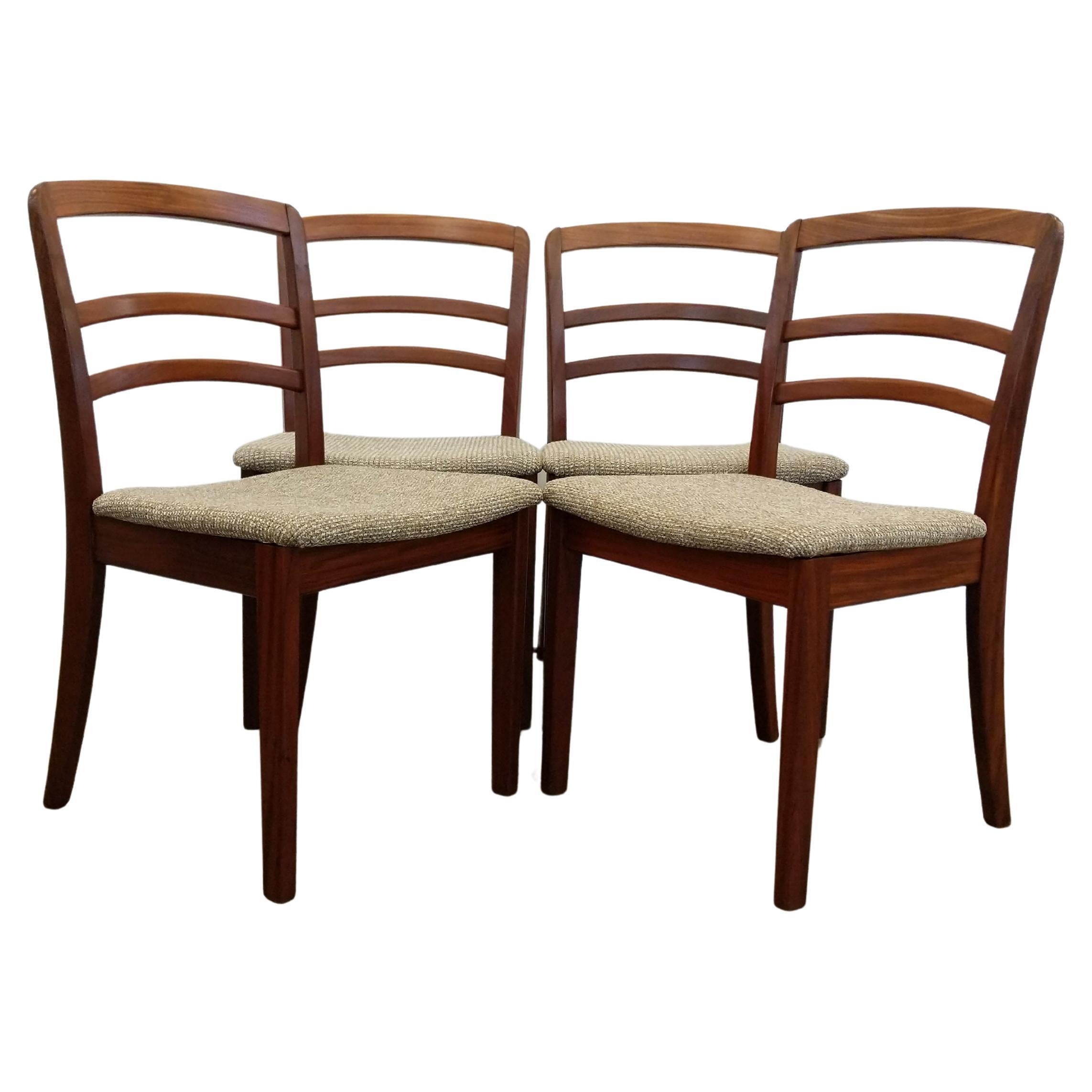 Set di 4 sedie da pranzo vintage del Mid Century Modern di G-Plan