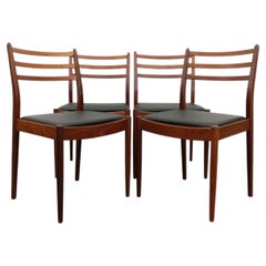 Set of 4 Vintage Mid Century Modern Dining Chairs by G Plan