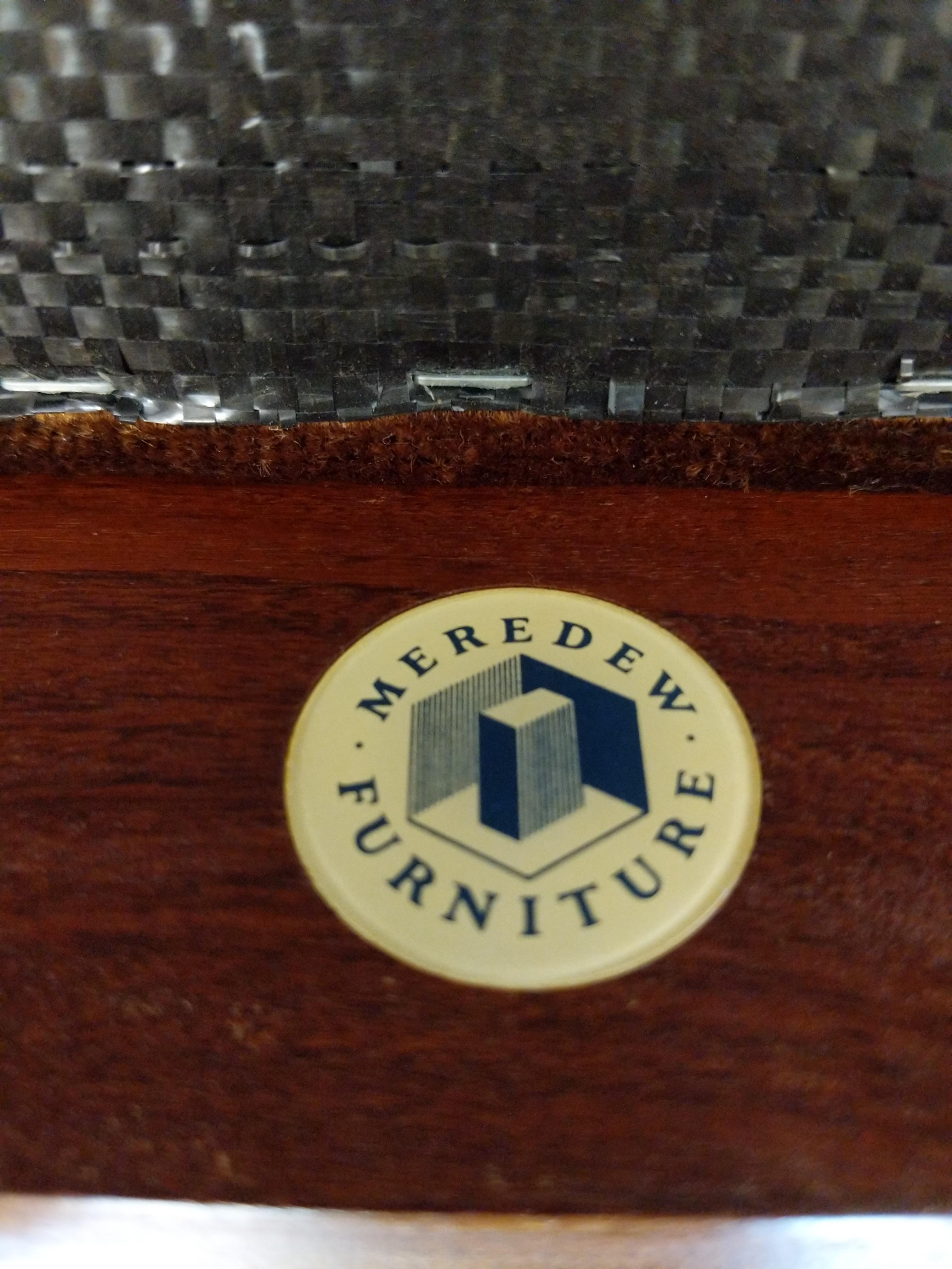 Satz von 4 Mid Century Modern Esszimmerstühlen von Meredew im Angebot 3