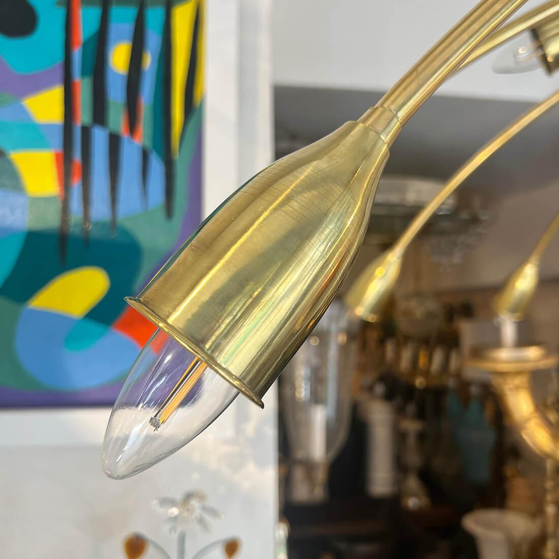 Set di 4 lampade Vintage Moderne, vendute singolarmente In condizioni buone in vendita a New York, NY