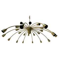Set of 4 Vintage Moderne Light Fixtures, Sold Individually