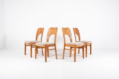 Set of 4 Vintage "Morten" Dining Chairs attributed to Niels Koefoed, 1960s