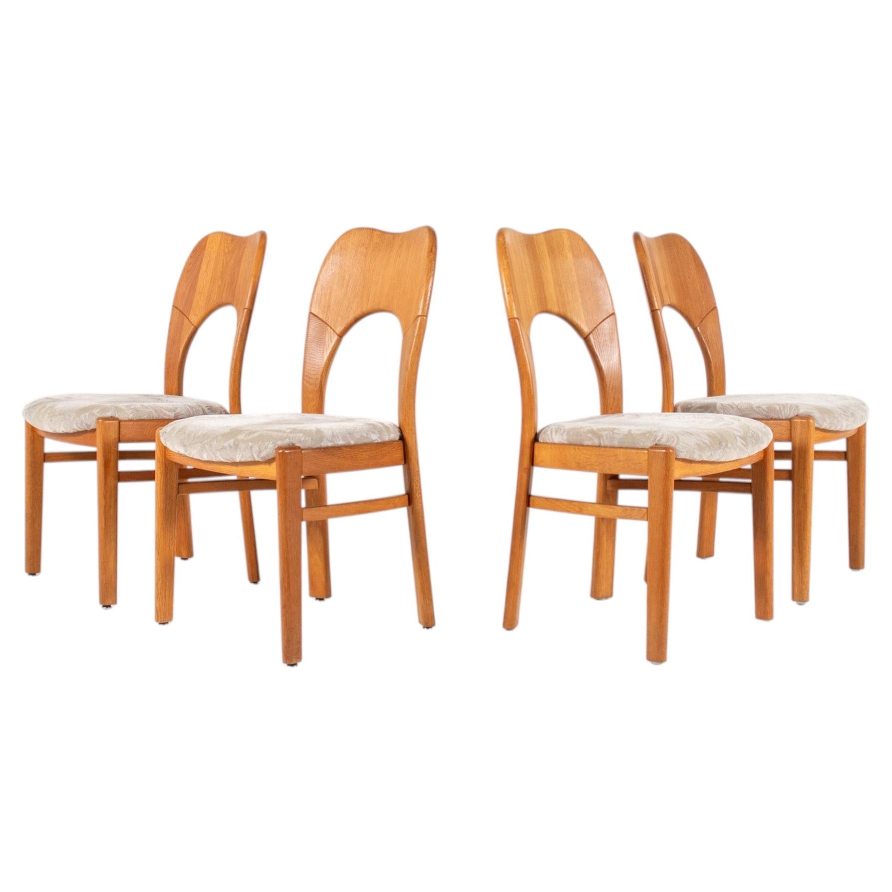 4er-Set Vintage-Esszimmerstühle „Morten“, Niels Koefoed zugeschrieben, 1960er Jahre im Angebot