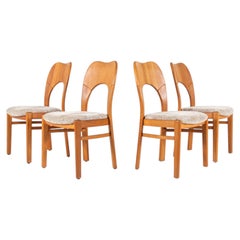 Set of 4 Vintage "Morten" Dining Chairs attributed to Niels Koefoed, 1960s