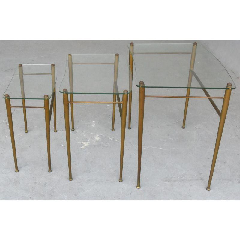 20th Century Set of 4 Vintage Nesting Tables, 1970 For Sale