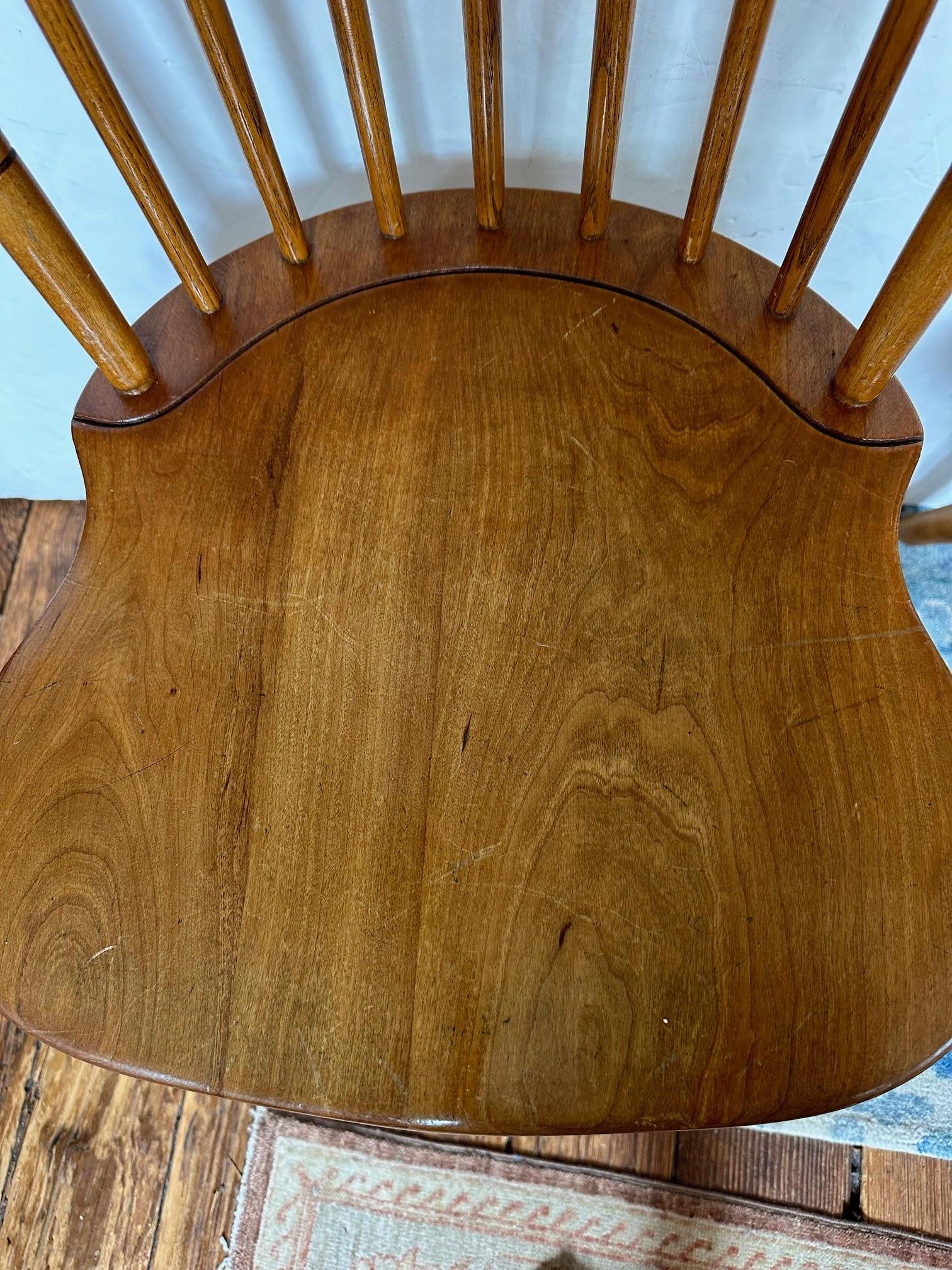 American Set of 4 Vintage Original Stickley Dining Chairs For Sale