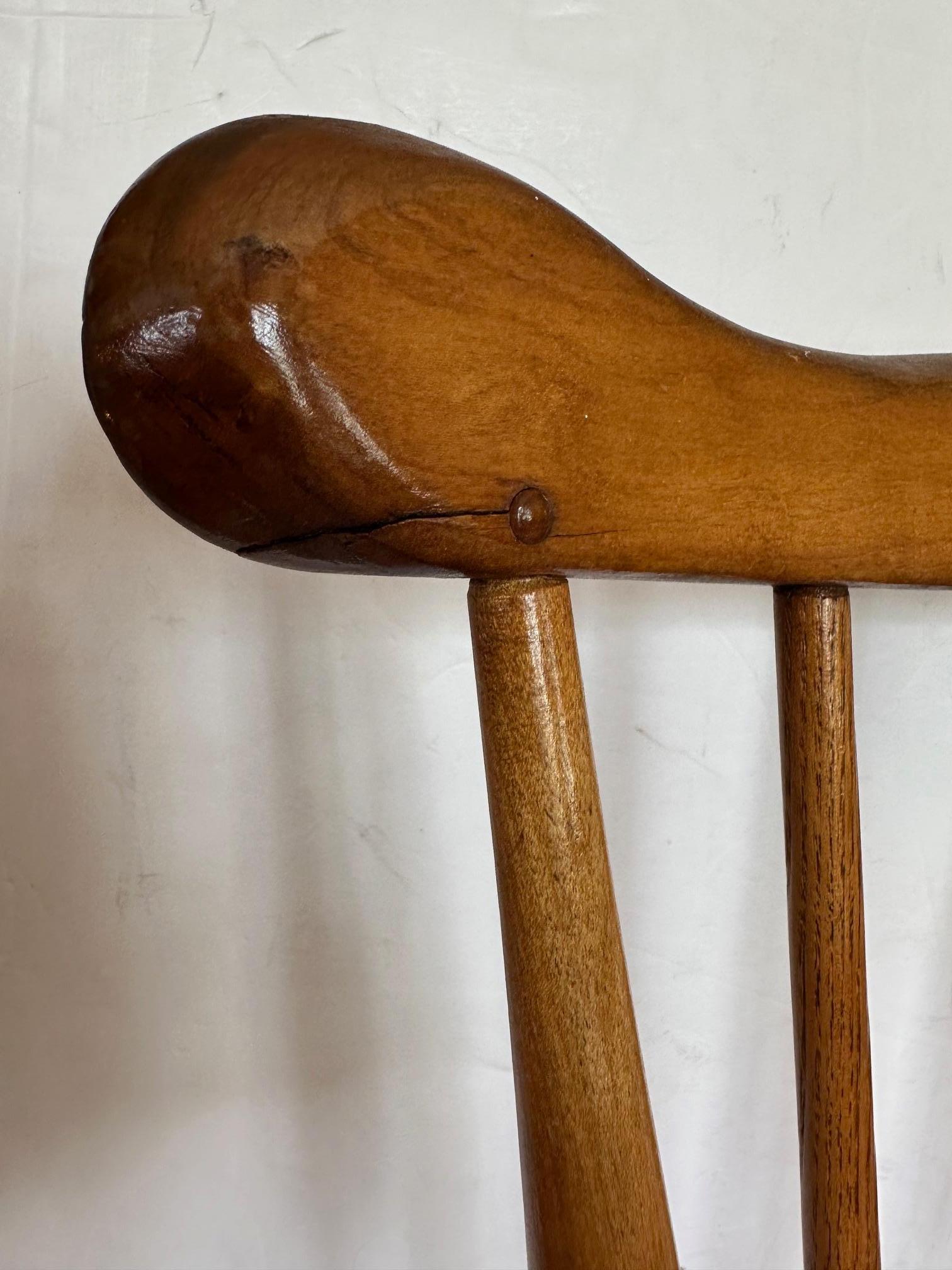 Set of 4 Vintage Original Stickley Dining Chairs In Good Condition For Sale In Hopewell, NJ