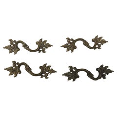 Set of '4' Vintage Rococo Style Drawer Pulls