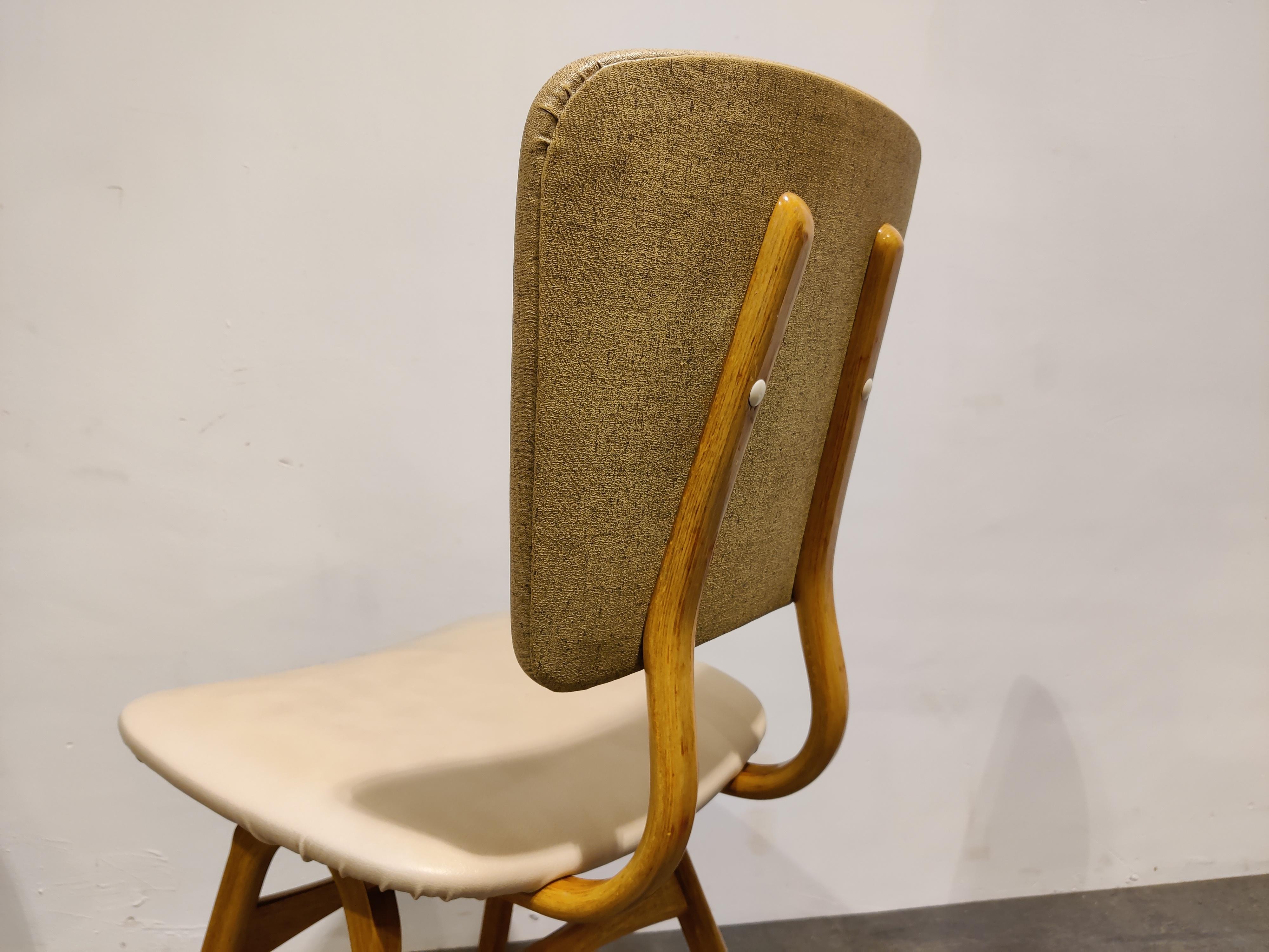Set of 4 Vintage Scandinavian Dining Chairs, 1960s 2