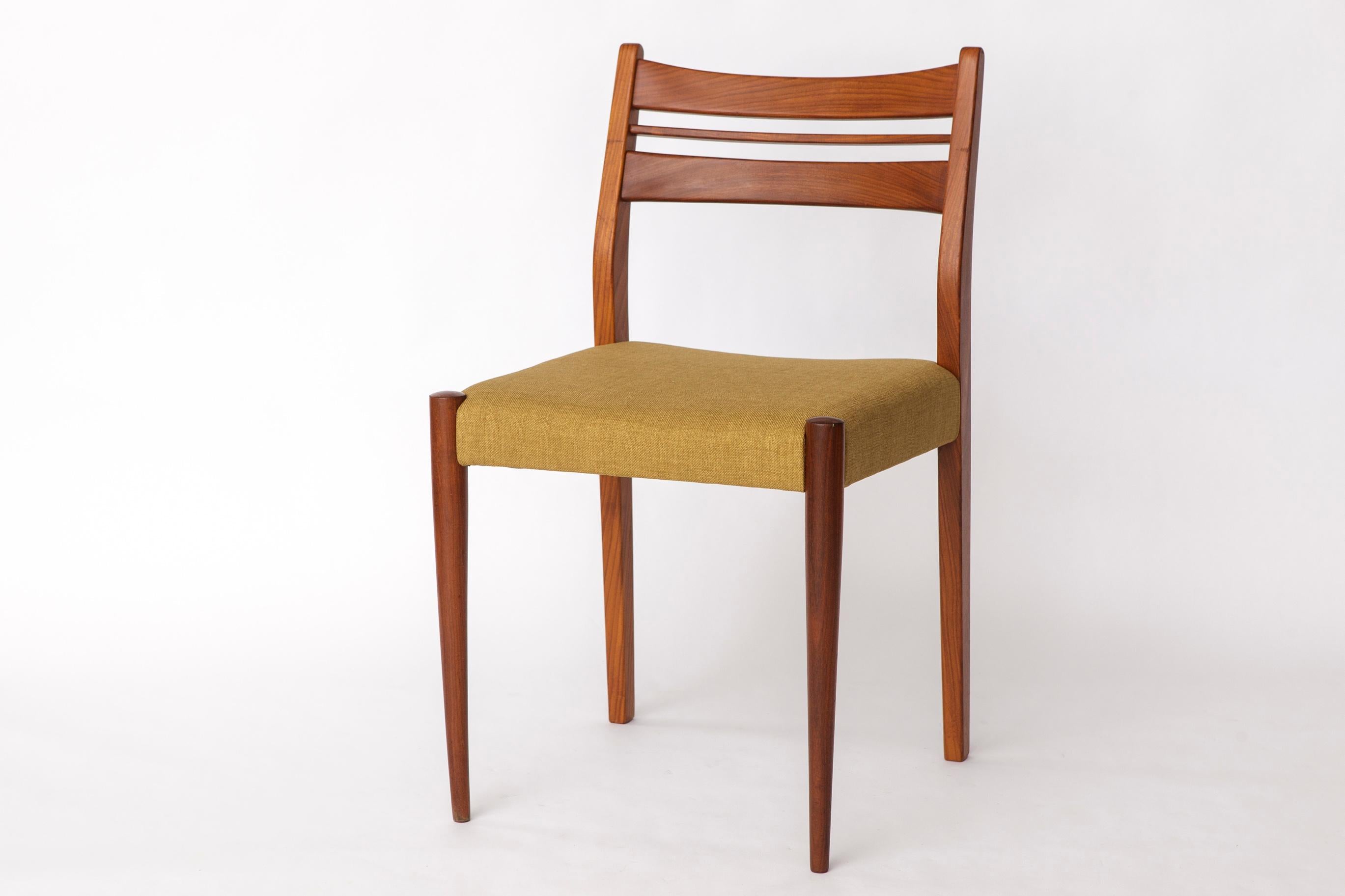 Set of 4 Vintage Teak Dining Chairs by Habeo, Germany – 1960s Mid-Century Modern en vente 2