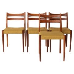 Set of 4 Vintage Teak Dining Chairs by Habeo, Germany – 1960s Mid-Century Modern