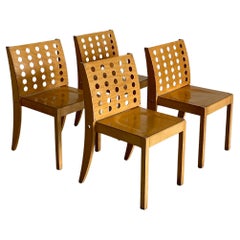 Set of 4 Vintage Thonet S471 Mid-Century-Modern Chairs by Christoph Zschocke