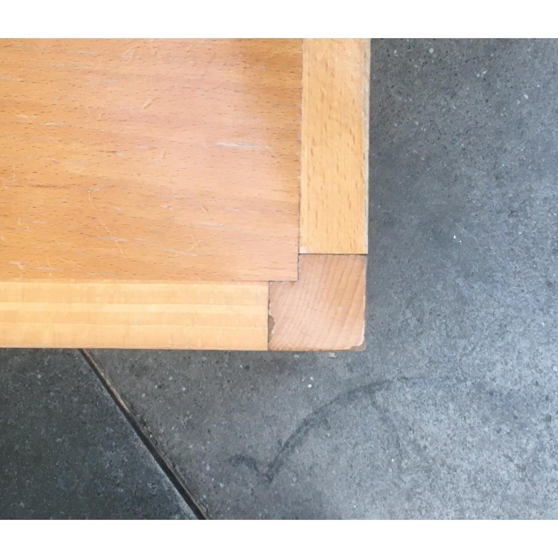 Set di 4 sedie da pranzo in legno vintage di Sirch, Bitzer, anni '90 in vendita 5