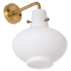 Satz von 4 Wandlampen von Hans Bergström, Schweden, 1950er Jahre