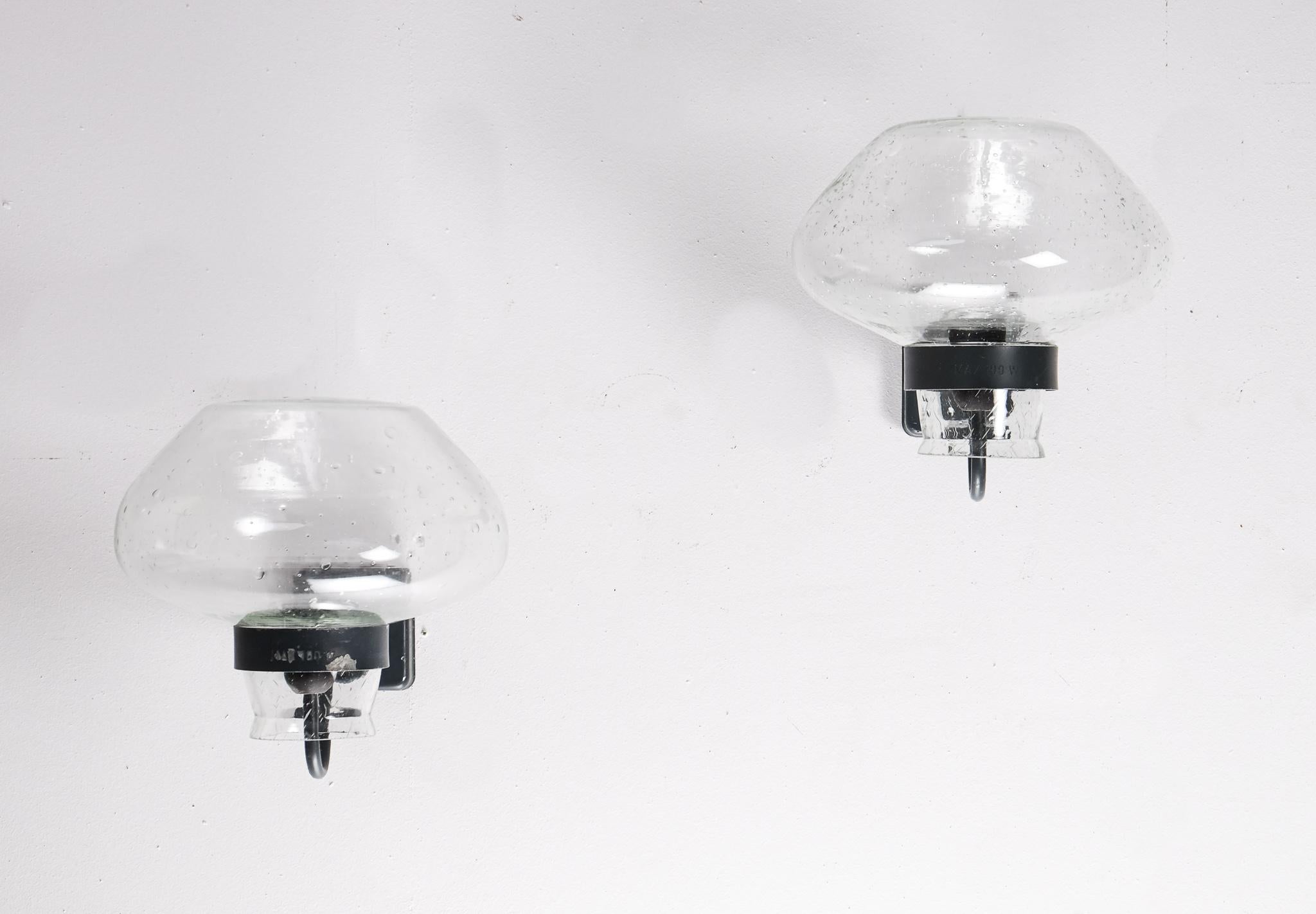 Set of 4 Wall Lamps designed by Gunnar Asplund for ASEA, 1950s For Sale 3