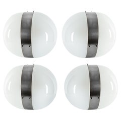 Set of 4 wall lights by Sergio Mazza for Artemide – 1963
