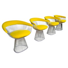 Set di 4 sedie Warren Platner di Knoll International