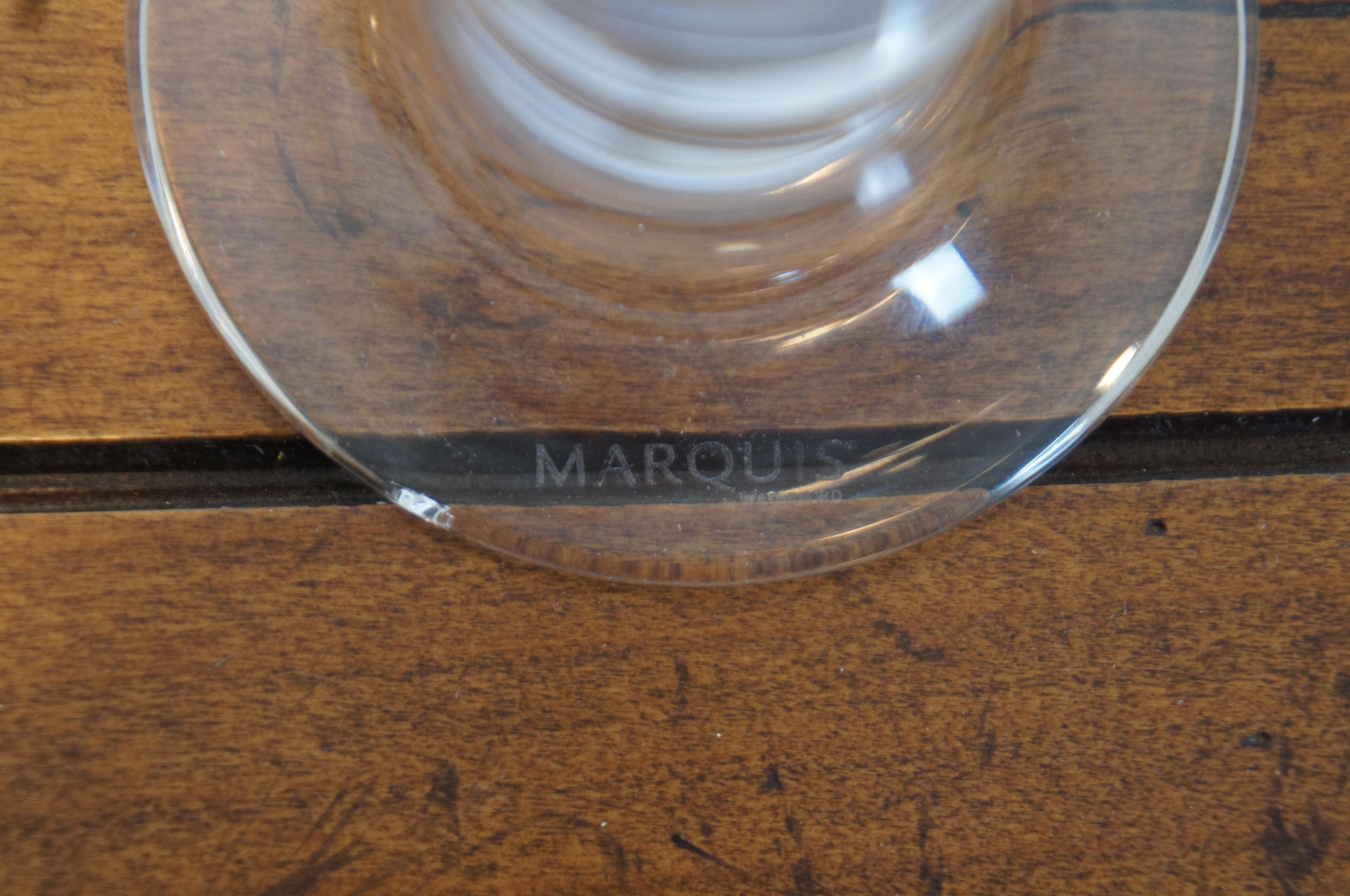Set of 4 Waterford Marquis Crystal Vintage Pilsner Glasses Beer Germany 102087M 1