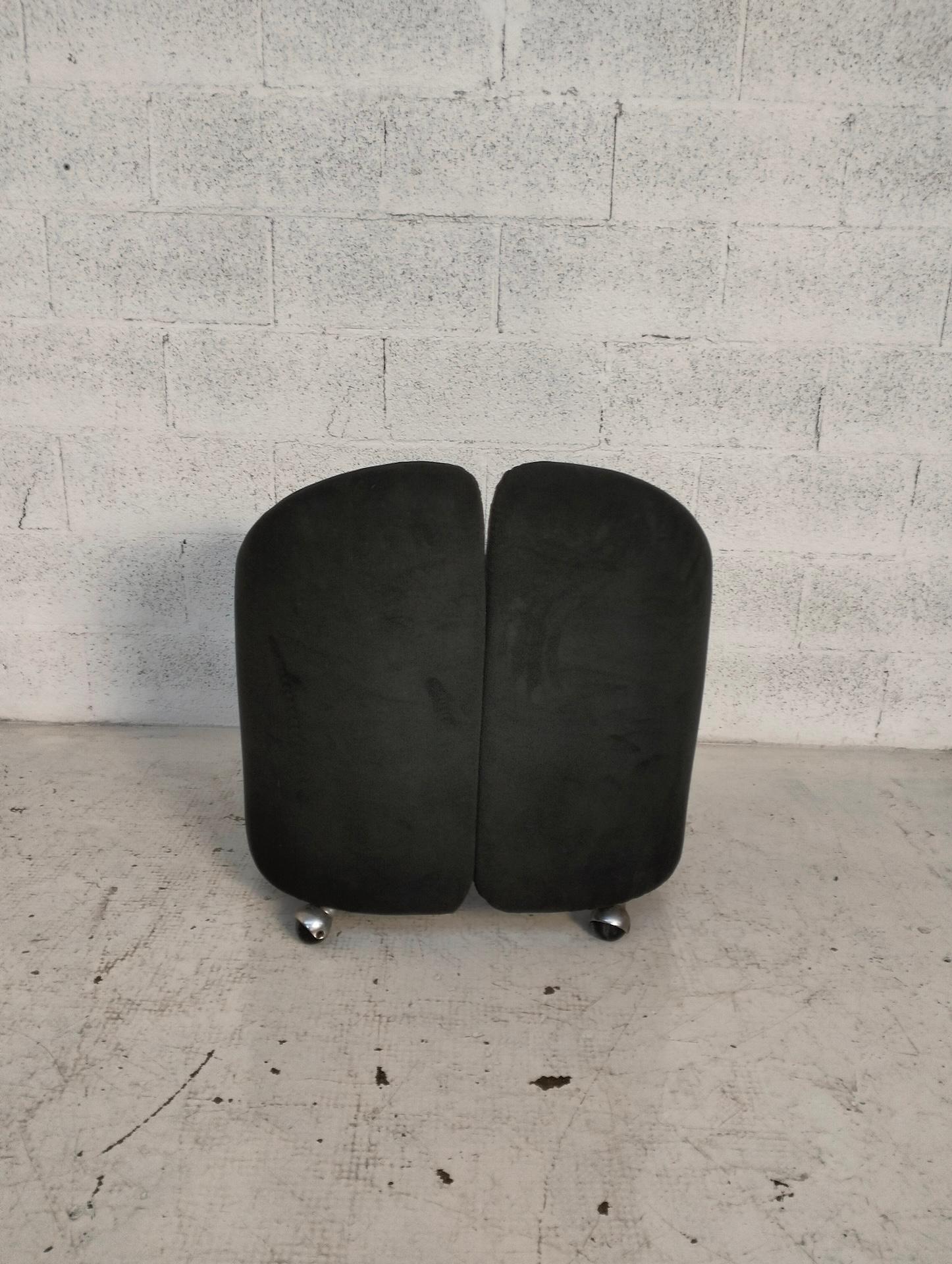 Ensemble de 4 chaises à roues PS142 mod. d'Eugenio Gerli pour Tecno des années 70, Italie en vente 2