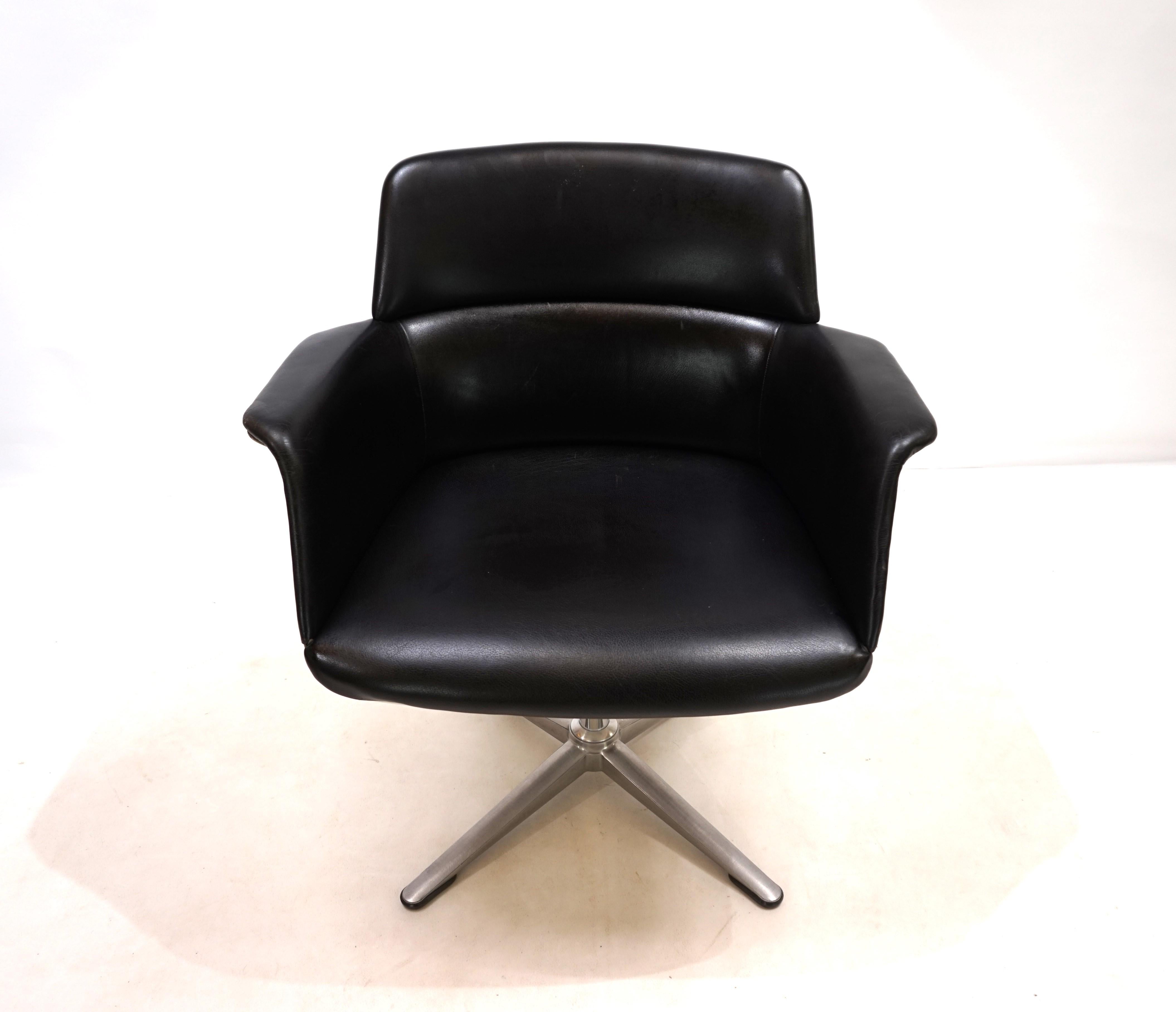 Set of 4 Wilkhahn 250 dining/office chairs by Friso Kramer 6