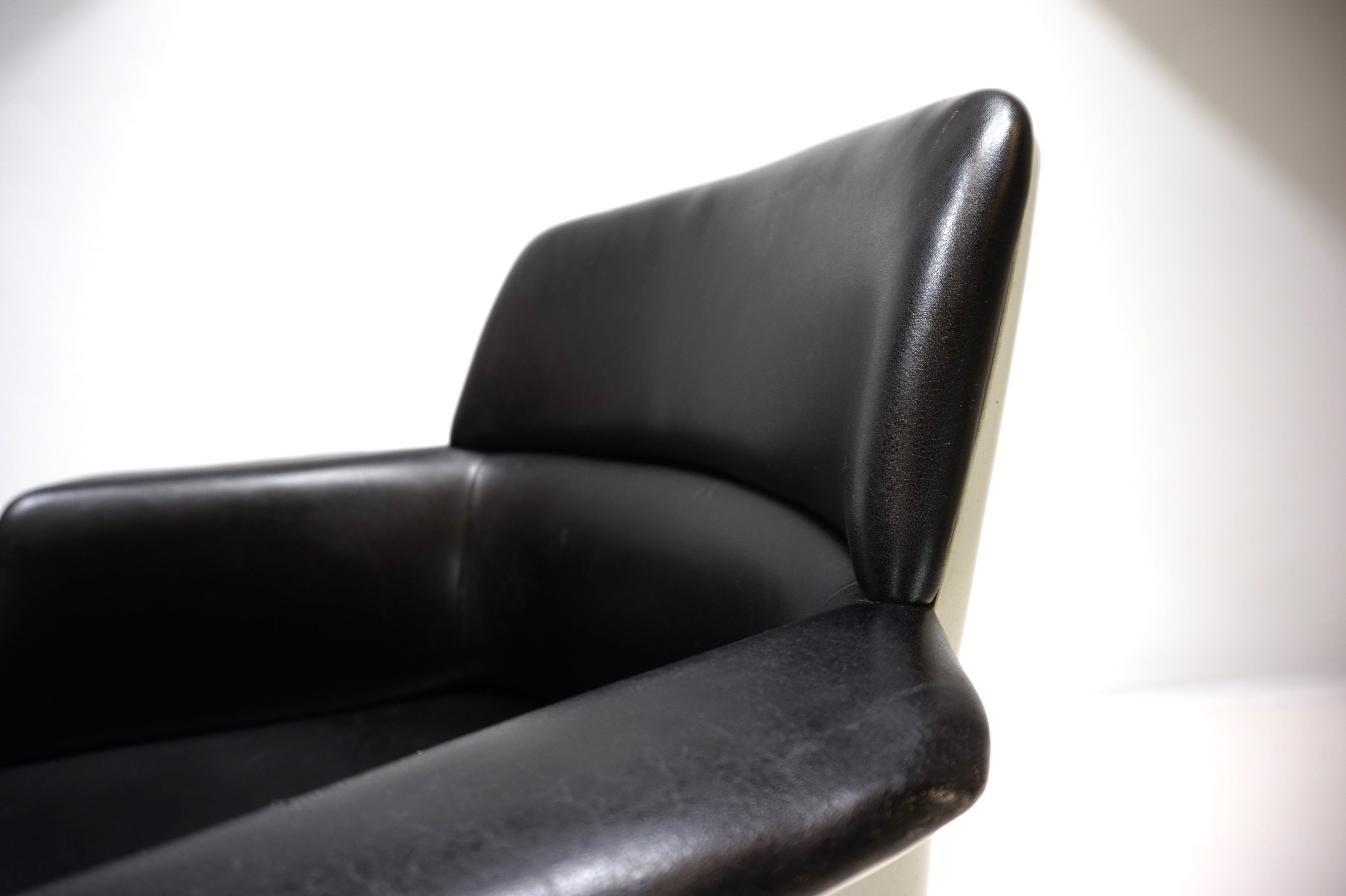 Set of 4 Wilkhahn 250 dining/office chairs by Friso Kramer 7