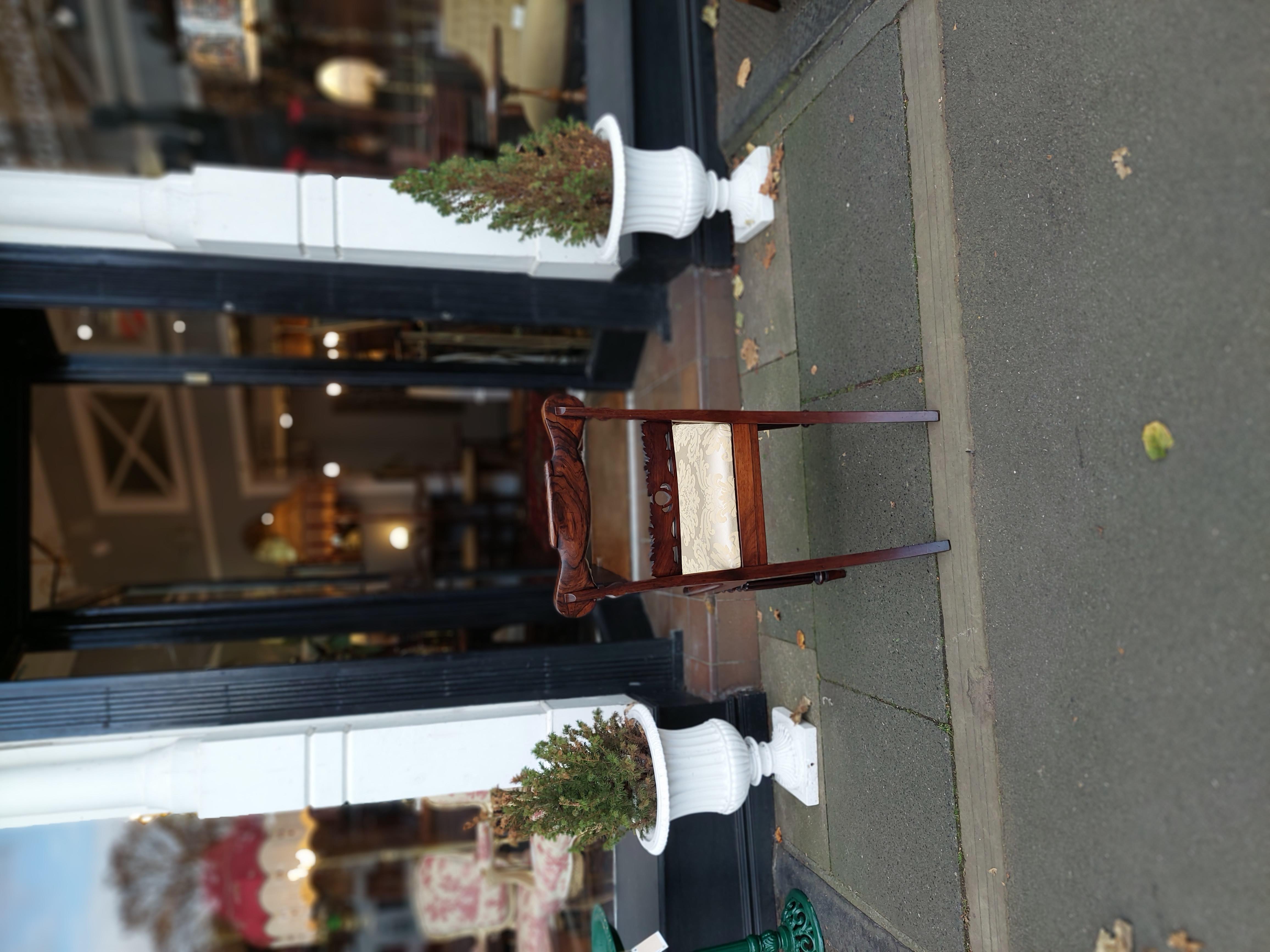 Set di 4 sedie da pranzo William IV Rosewood in vendita 1