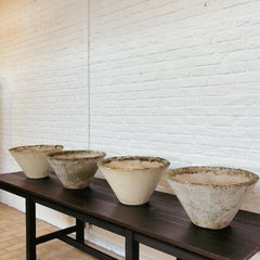 Set of 4 Willy Guhl Planters, 1950