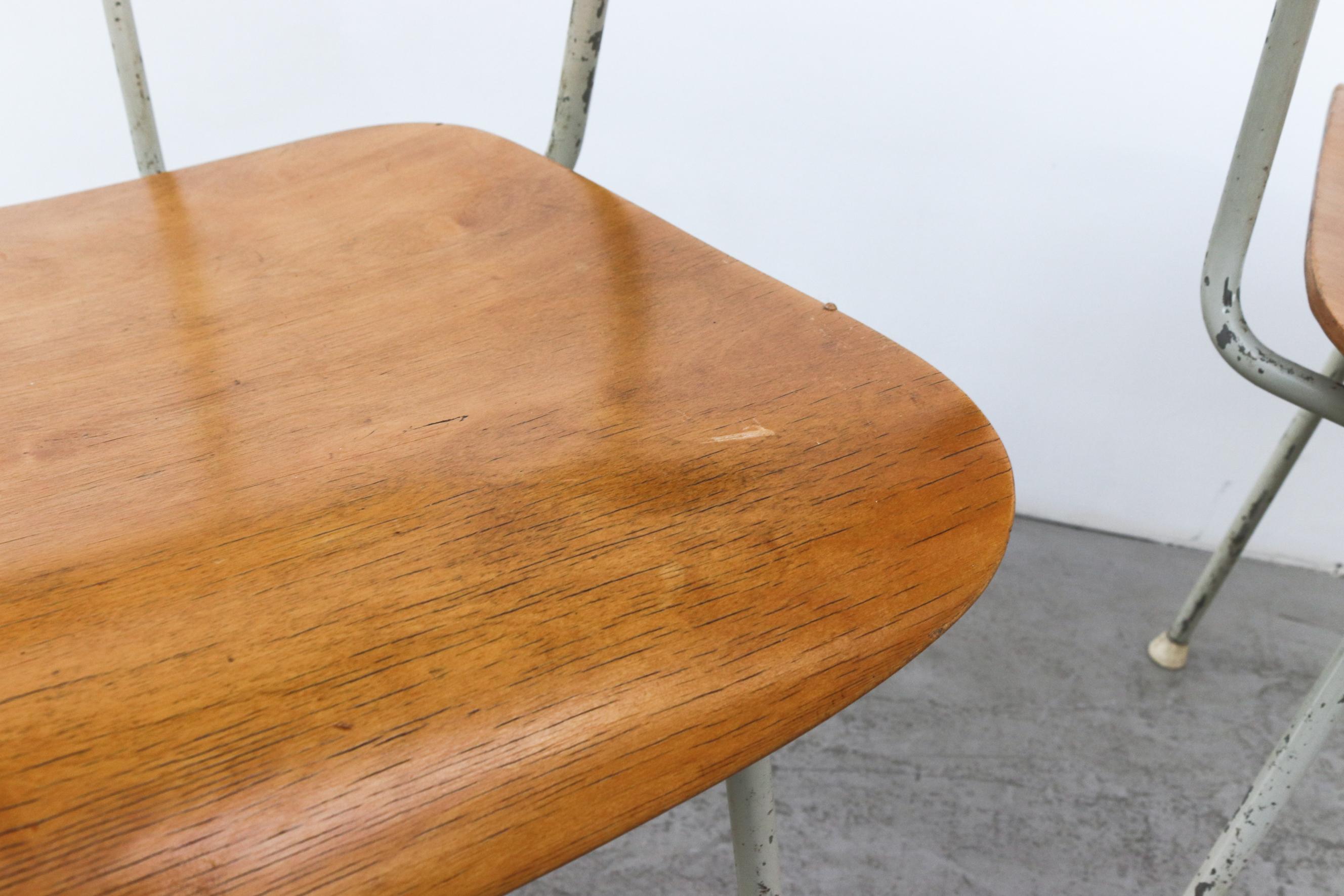 4er-Set  Wim Rietveld Modell „216“ Sessel für Gispen im Angebot 6