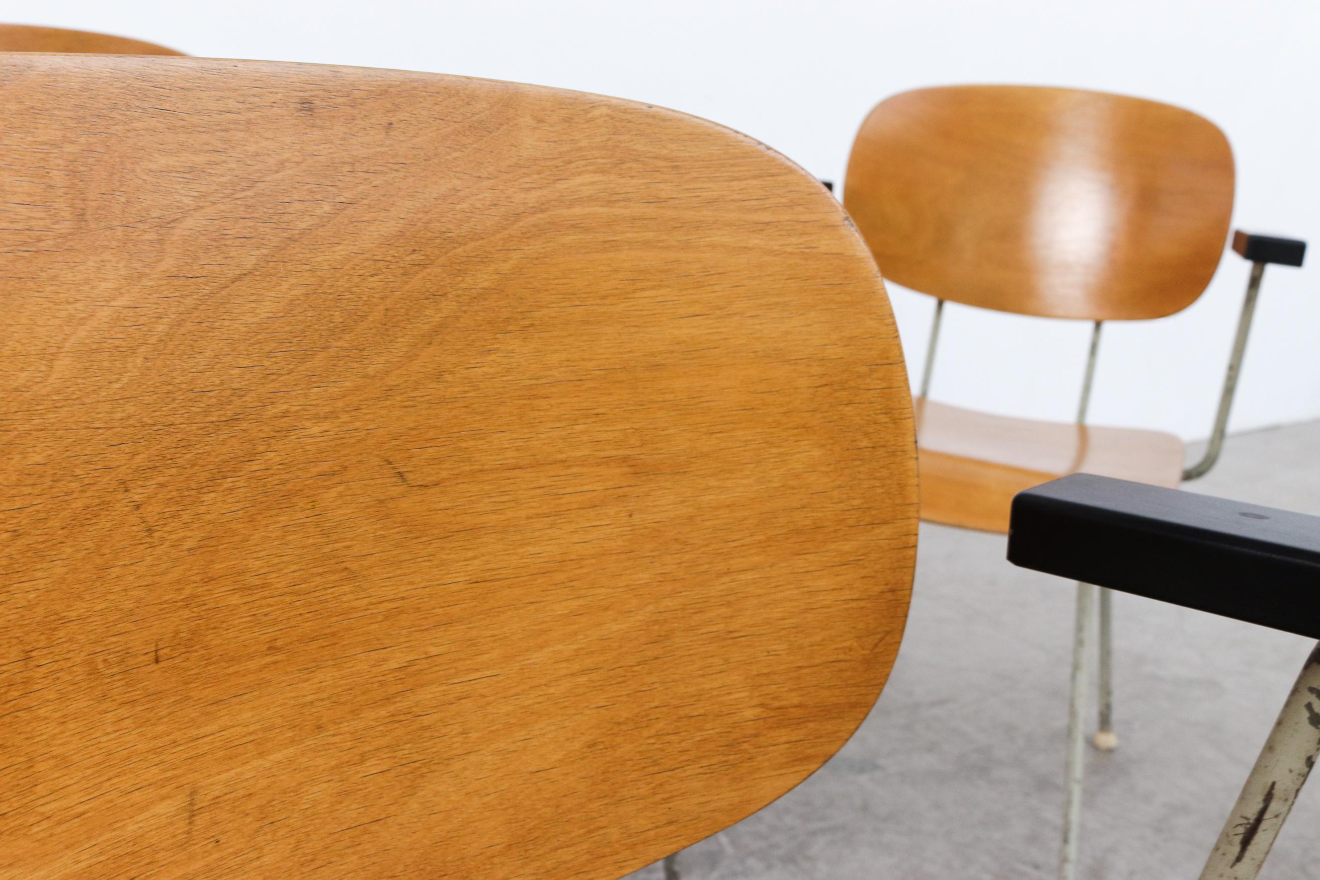 4er-Set  Wim Rietveld Modell „216“ Sessel für Gispen im Angebot 1