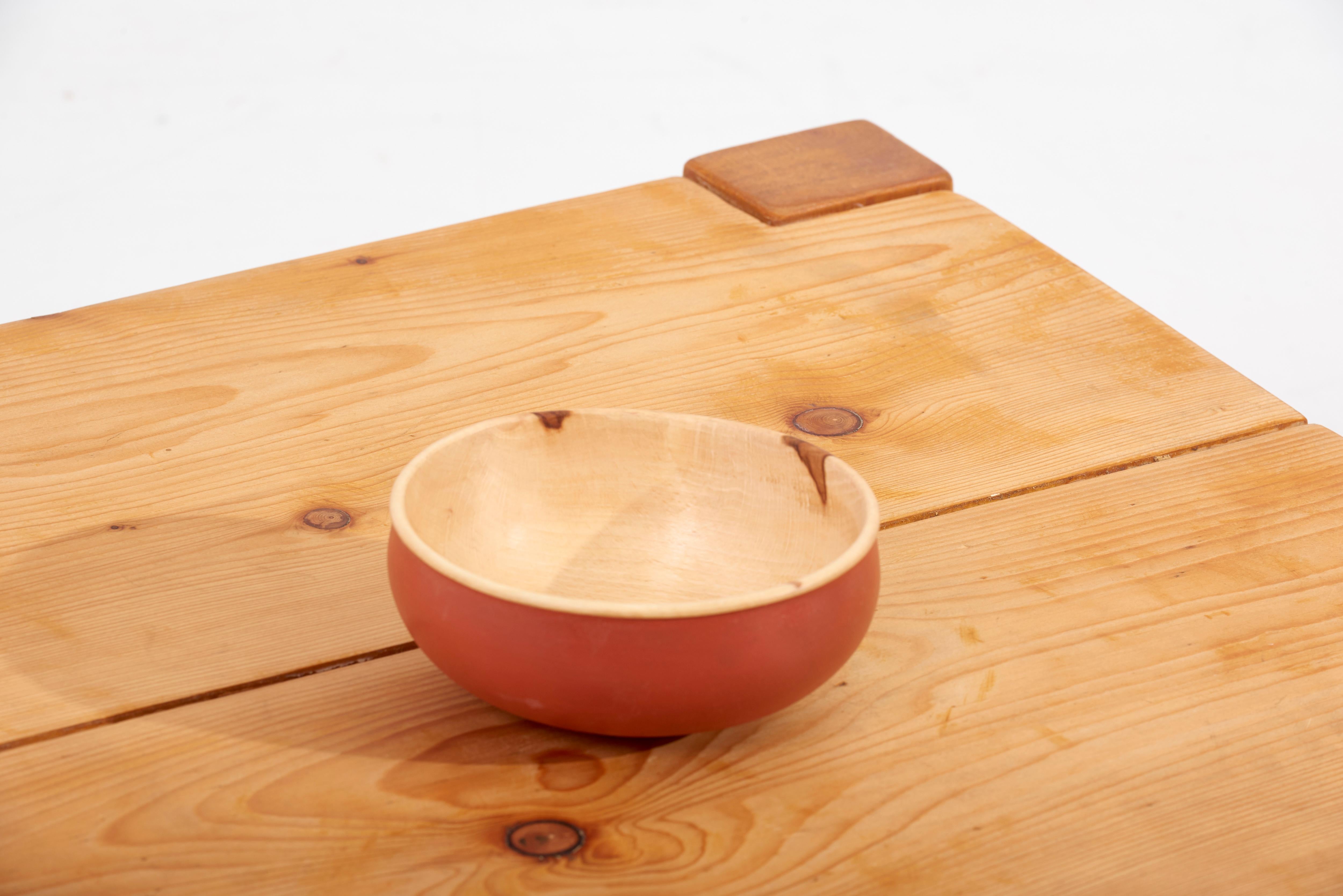 Contemporary Set of 4 Wooden Bowls by Fabian Fischer, Germany, 2020